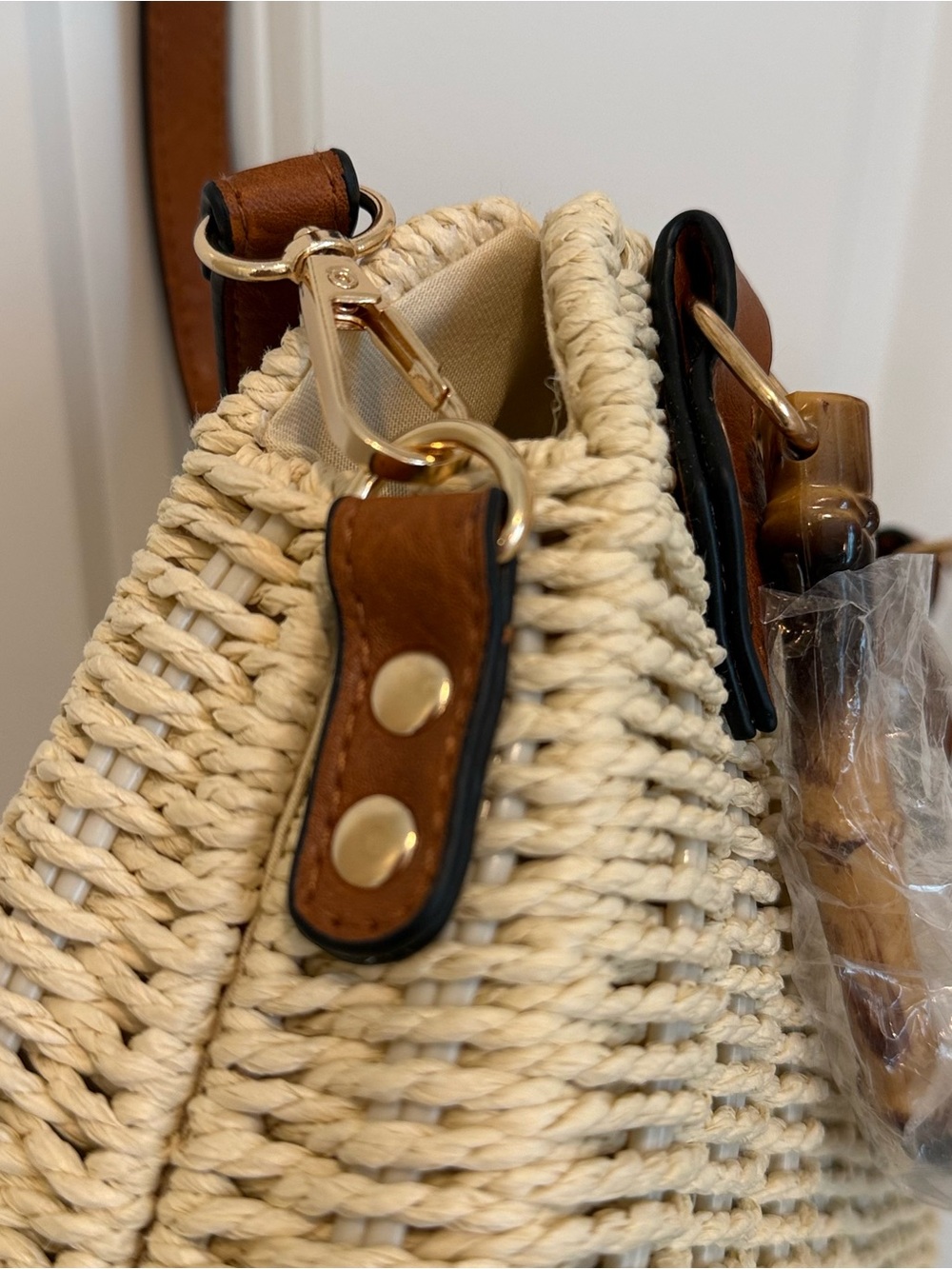Intrend by Max Mara Bamboo-Handle Trapeze Bag Size: OS Spring /Summer - Picture 11 of 16